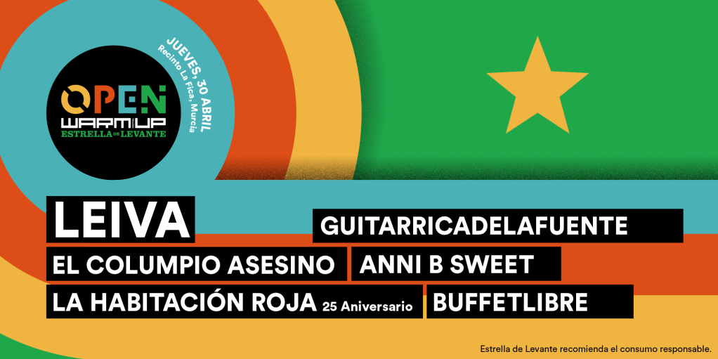 OPEN, la nueva de jornada del Festival Warm Up Estrella de&nbsp;Levante