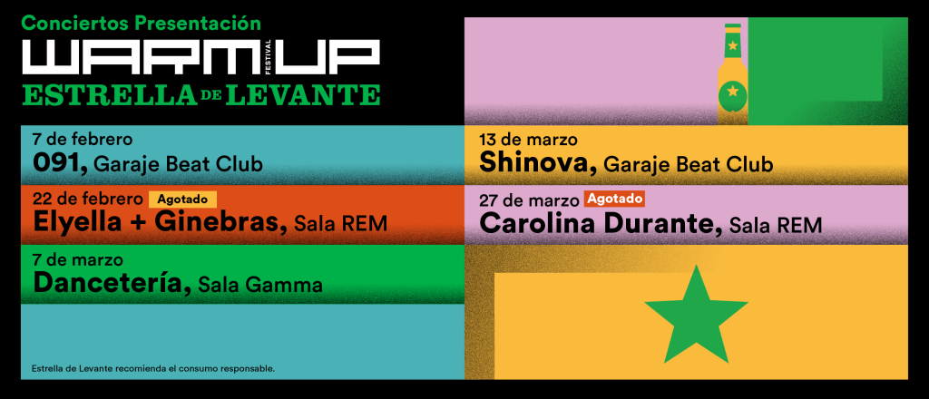 WARM UP 2020 presenta su programación para los próximos&nbsp;meses