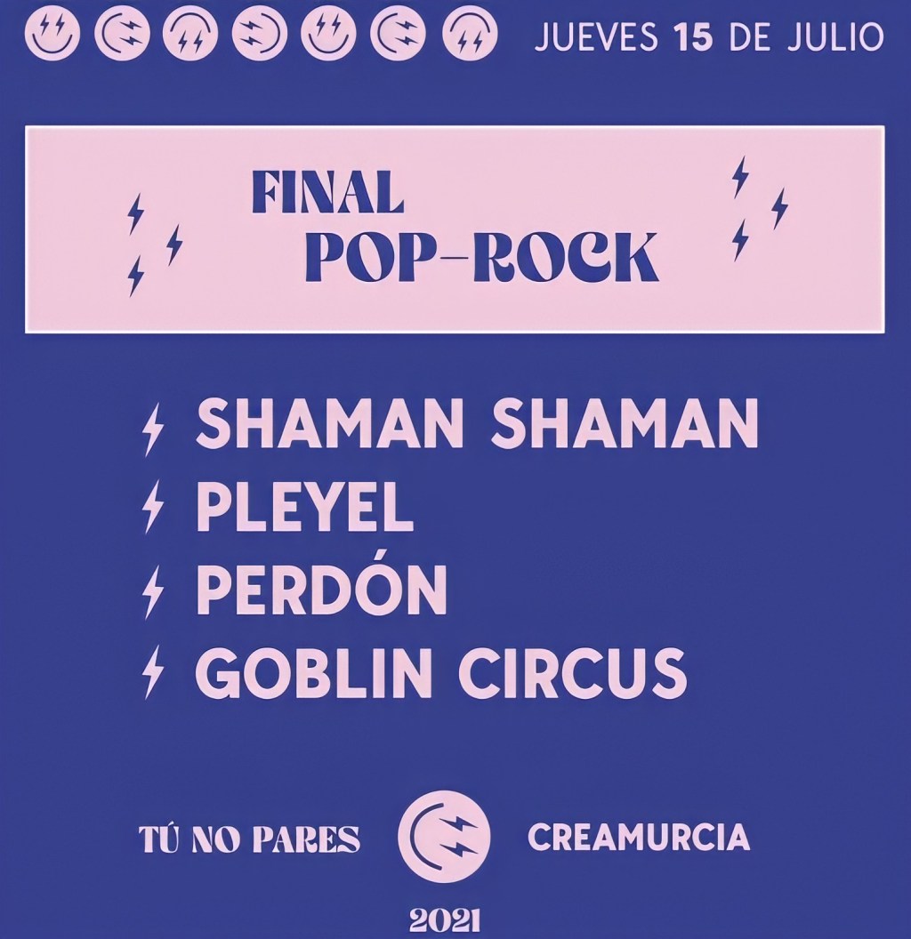 Se disputa la final pop-rock del CreaMurcia&nbsp;2021