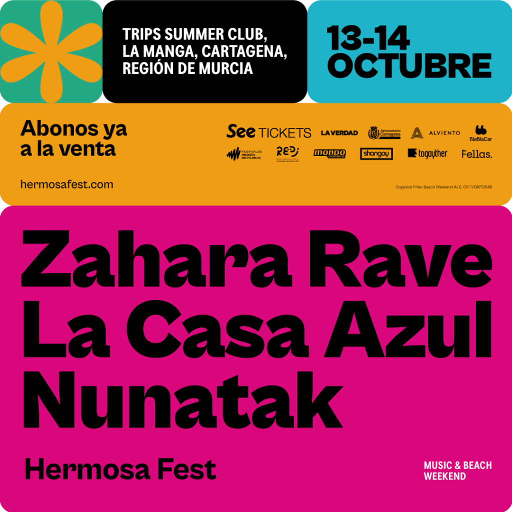 Zahara Rave, La Casa Azul y Nunatak, primeros confirmados del Hermosa Fest 2023